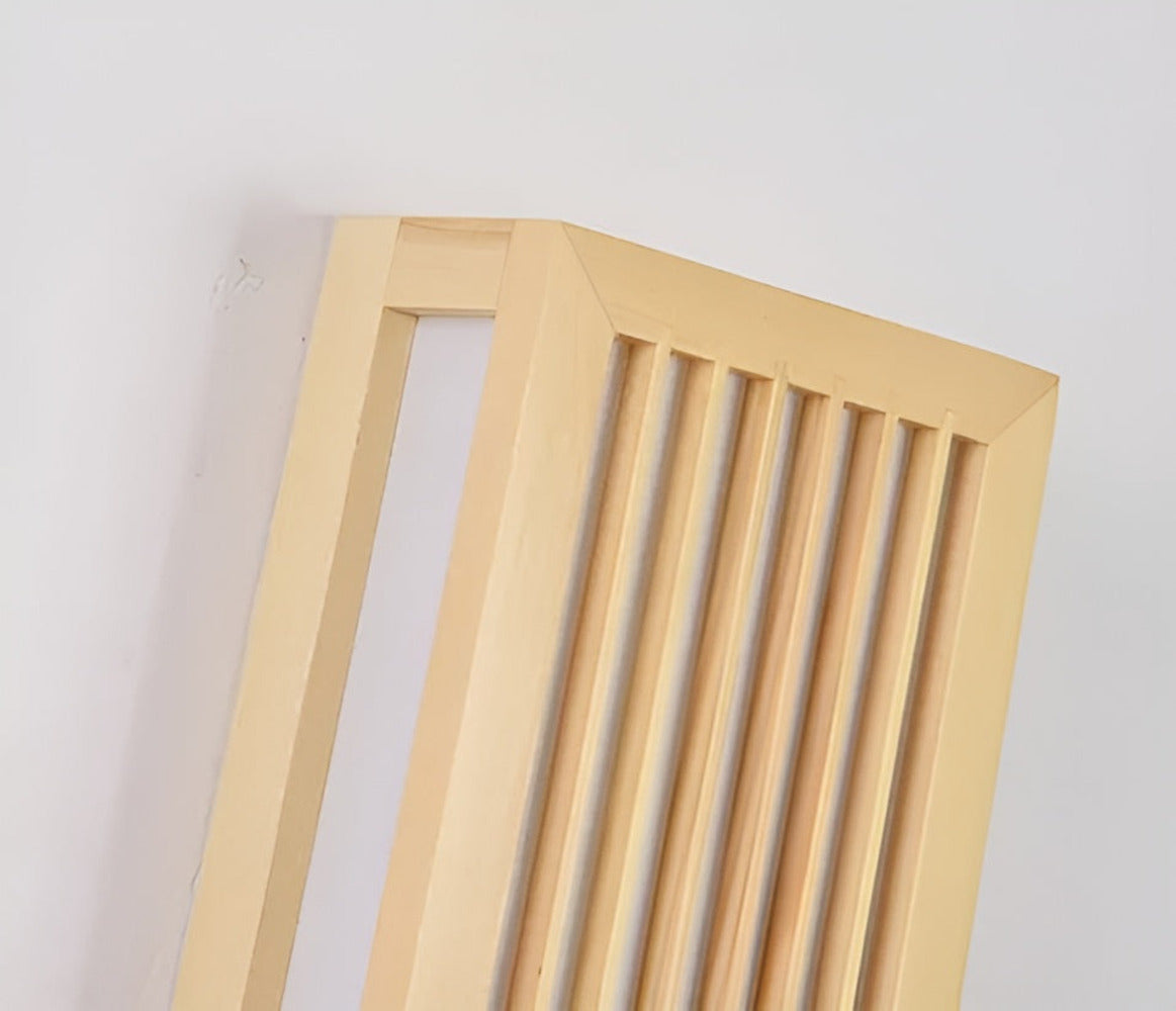 DoaGlow – Japansk Vägglampa i Trä och Akryl | Modern Japansk Design för Harmonisk Belysning