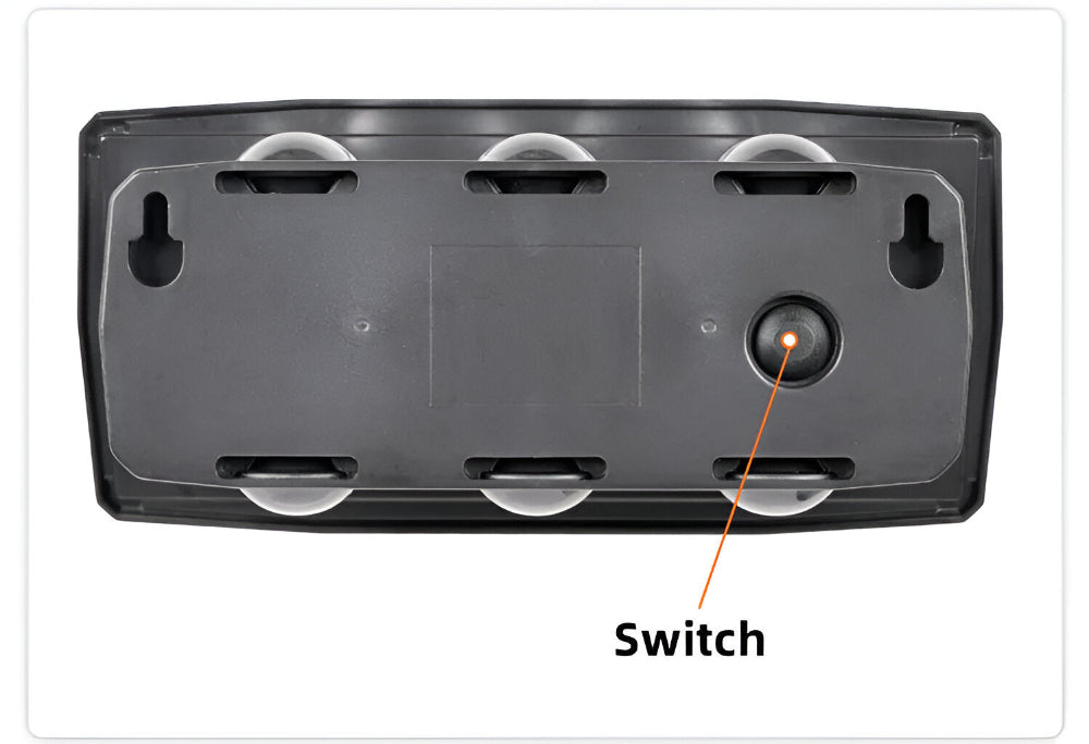 DualLit – Solcellsdriven Trädgårdsbelysning | Vattentät LED Vägglampa med Up & Down Ljus för Utomhusbruk