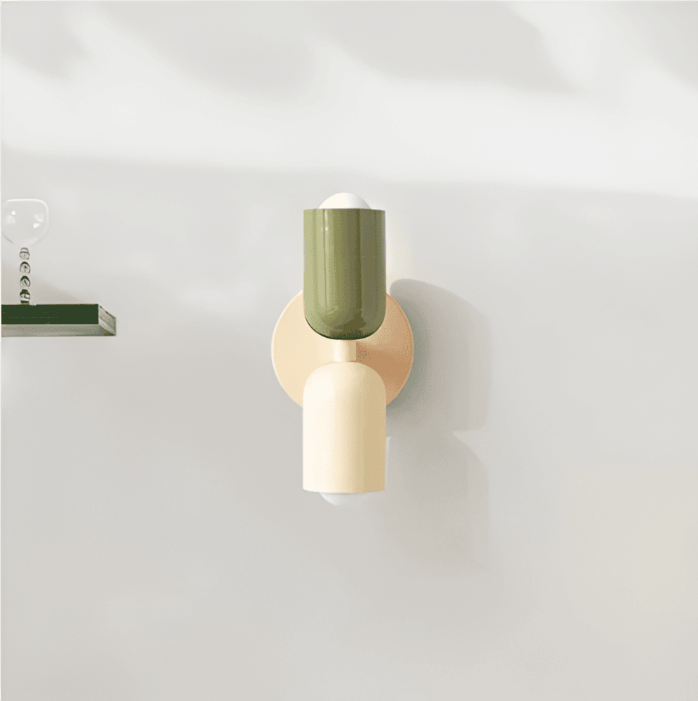 Eclipse Glow – Vintage Modern Vägglampa med Dubbelsidig LED-belysning