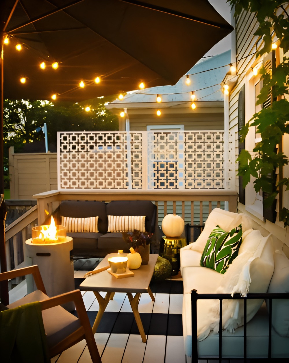 GlowSphere Utomhus Ljusgirland – Bruchsäker G40 Globe Dekorbelysning