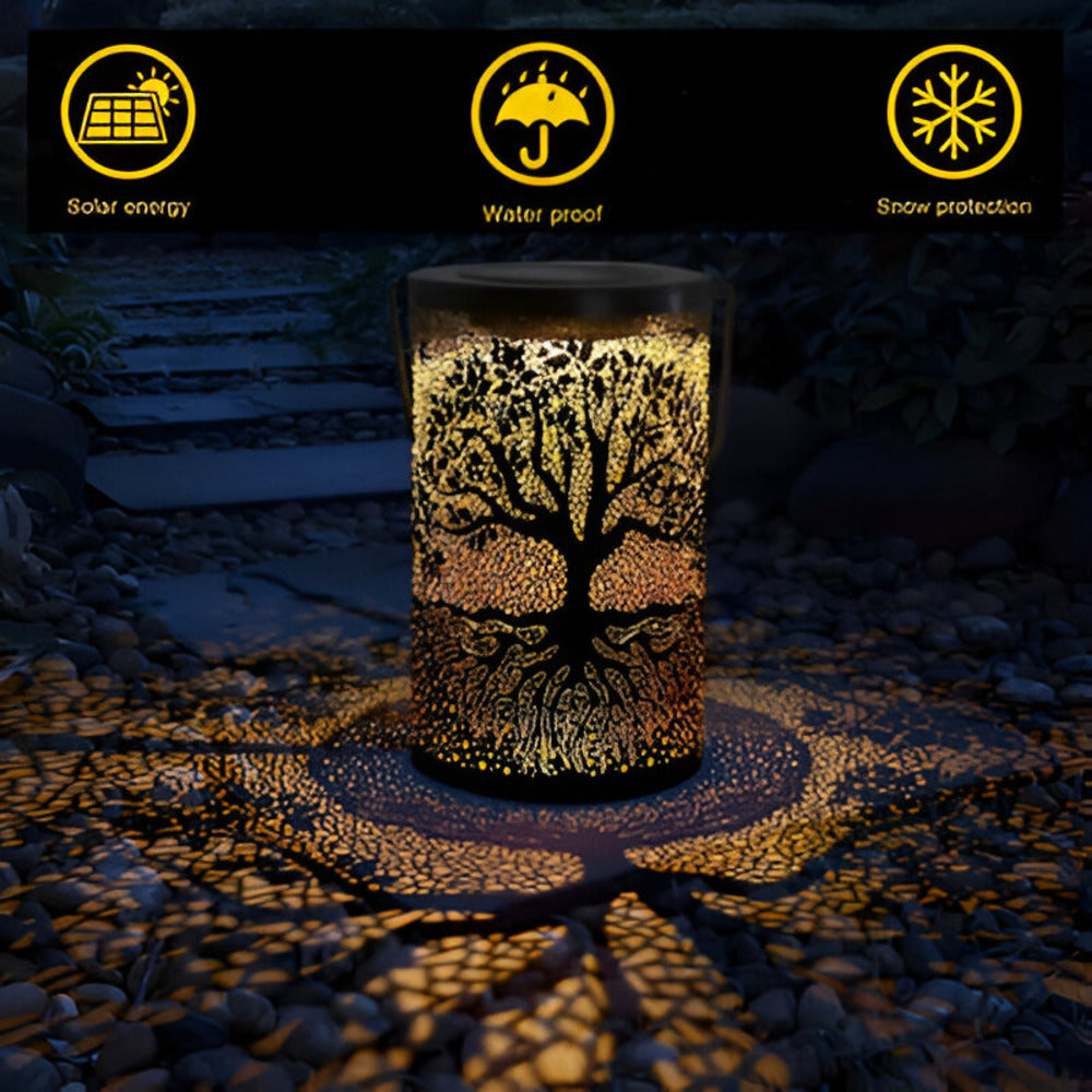 Fängslande LED Solarbjälklampa – Fantastisk trädgårdsbelysning för hem och trädgård