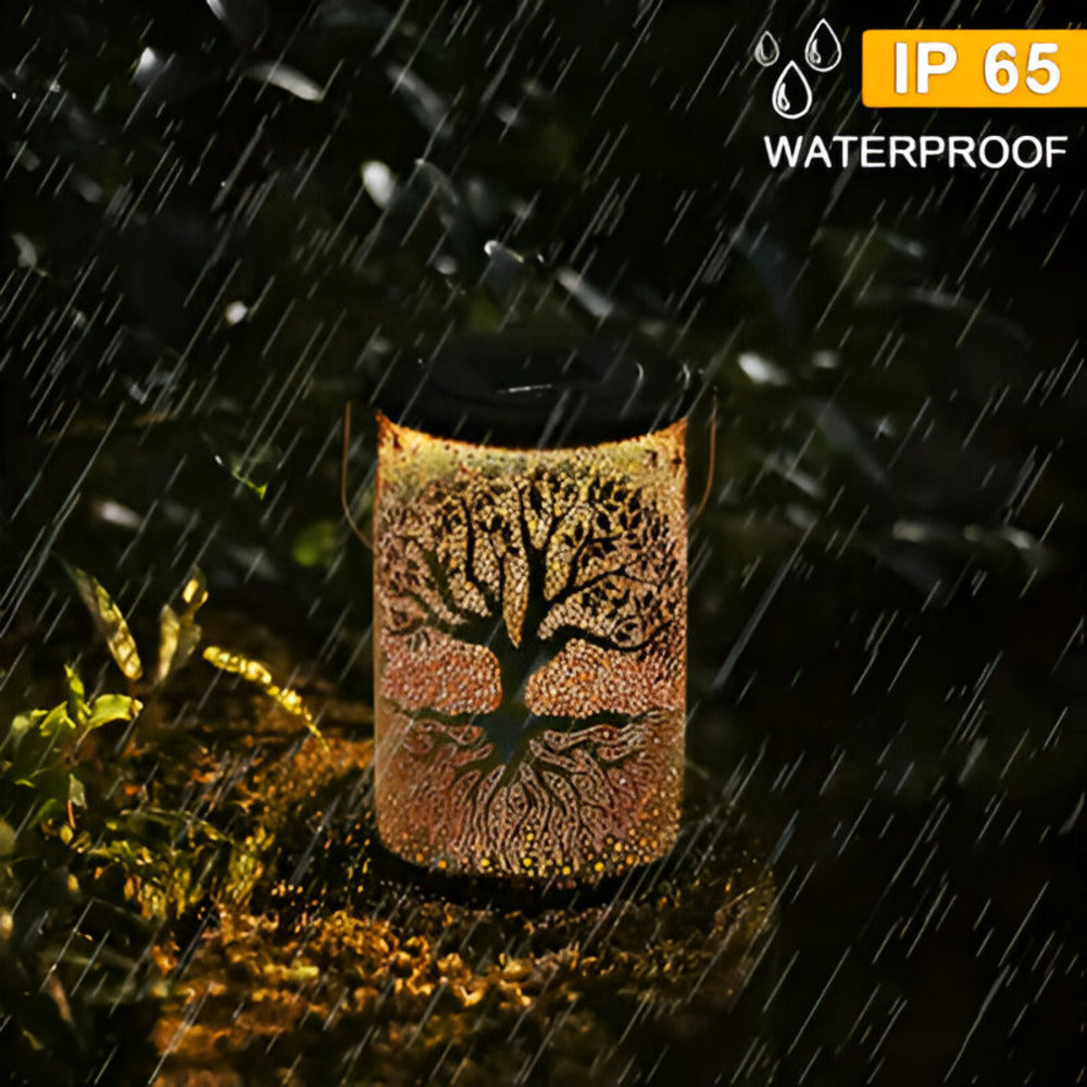 Fängslande LED Solarbjälklampa – Fantastisk trädgårdsbelysning för hem och trädgård