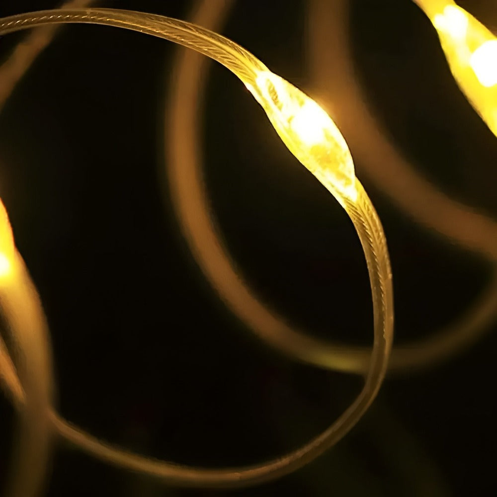 TrailGlow Flex – Vattentät 10m LED-Ljusslinga för Camping & Utomhusbruk