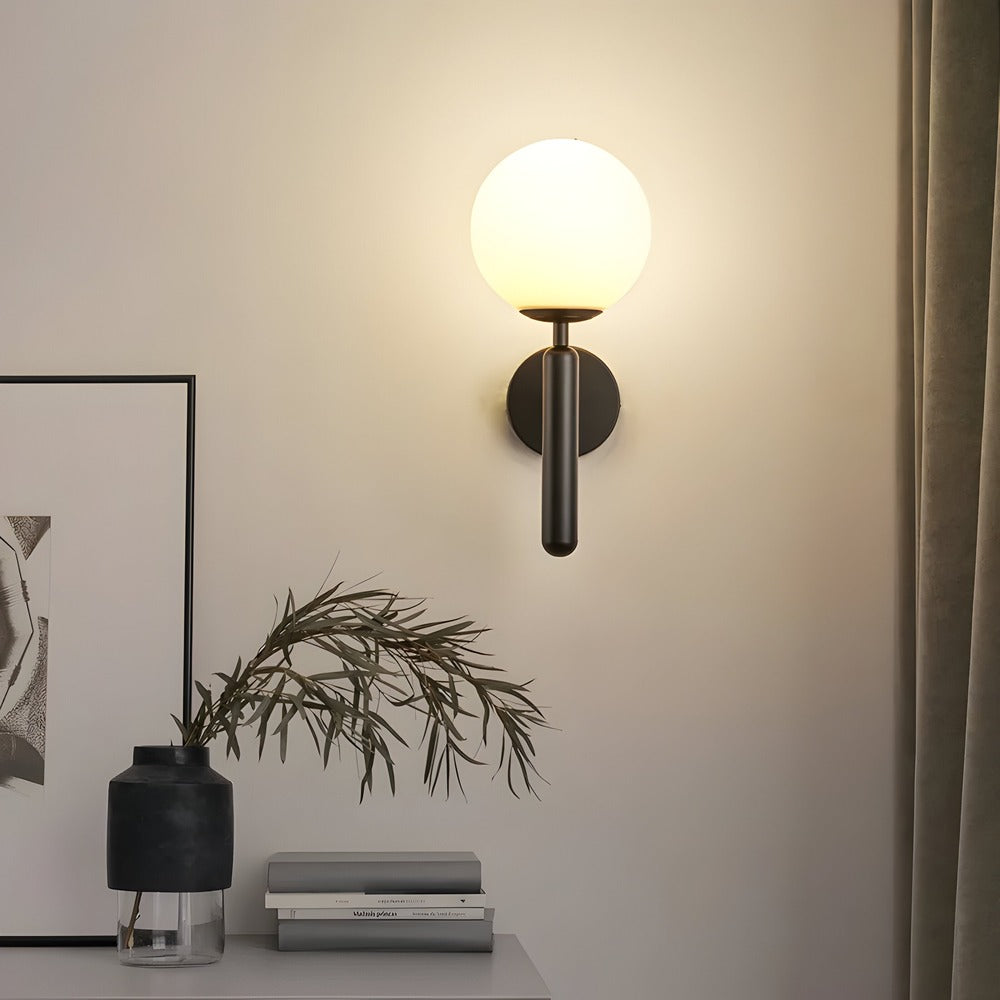 AuréLight – Vägglampa i Koppar med Rund Design och Varm LED-belysning