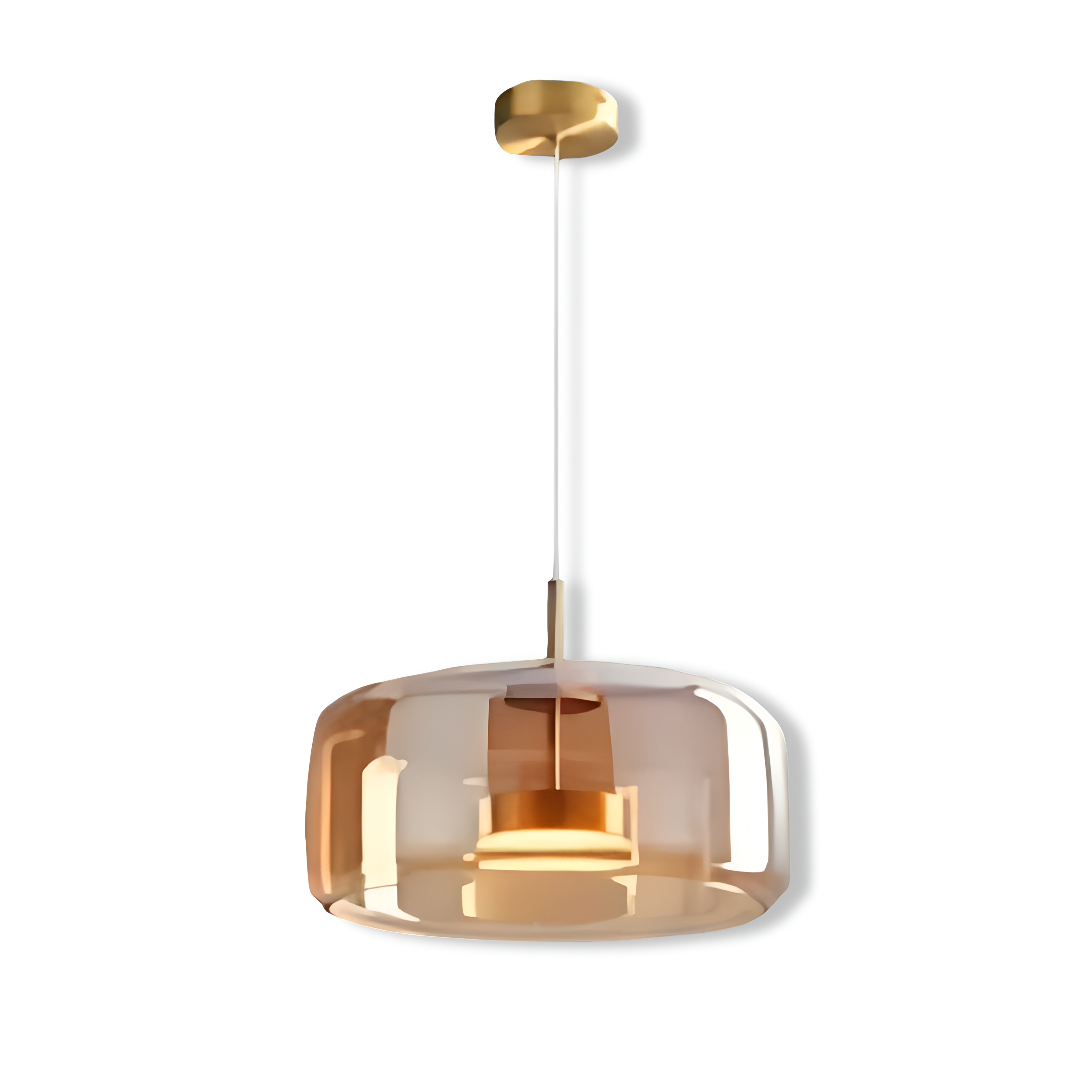 EcoLume – Modern Glaspendellampa med Tidlös Elegans