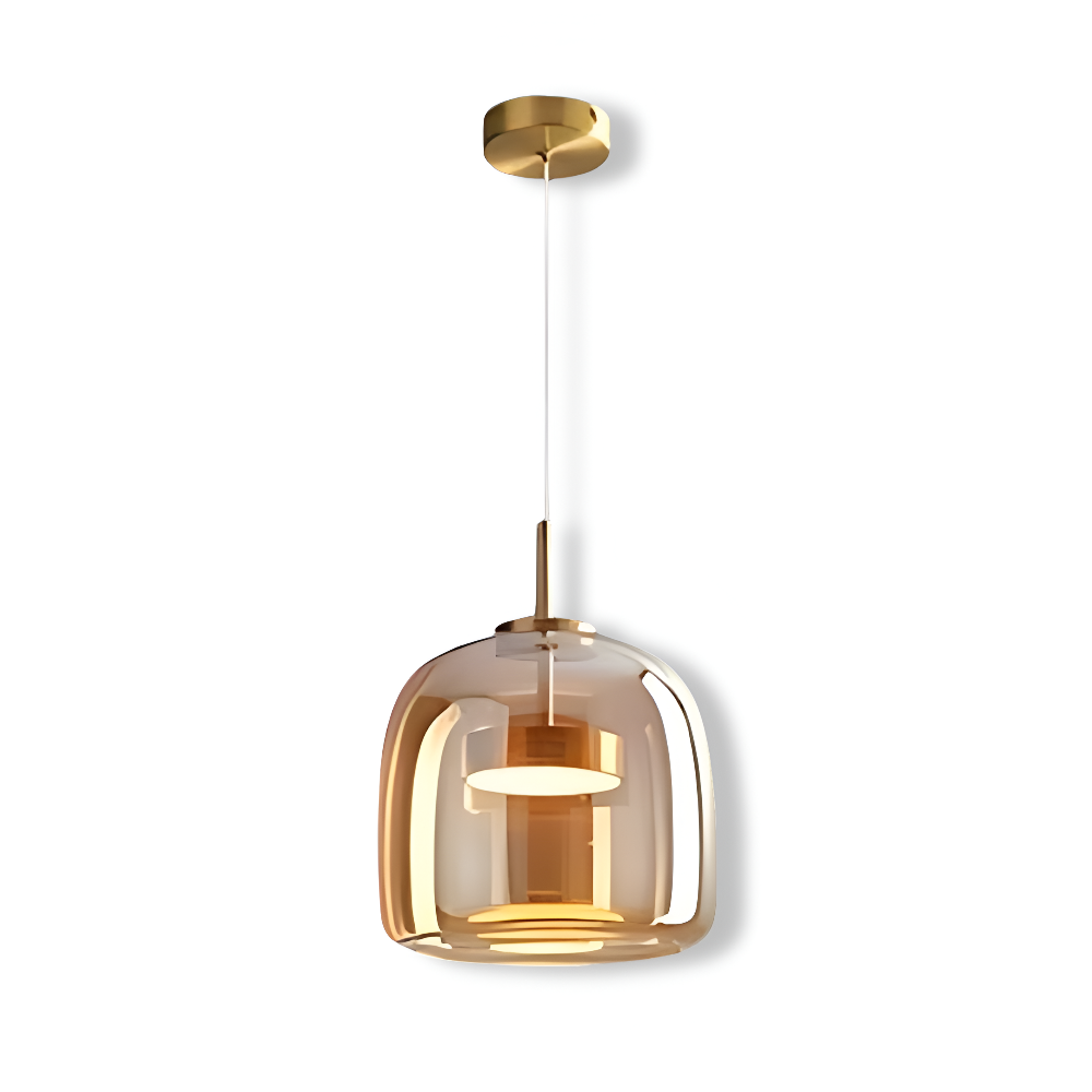 EcoLume – Modern Glaspendellampa med Tidlös Elegans