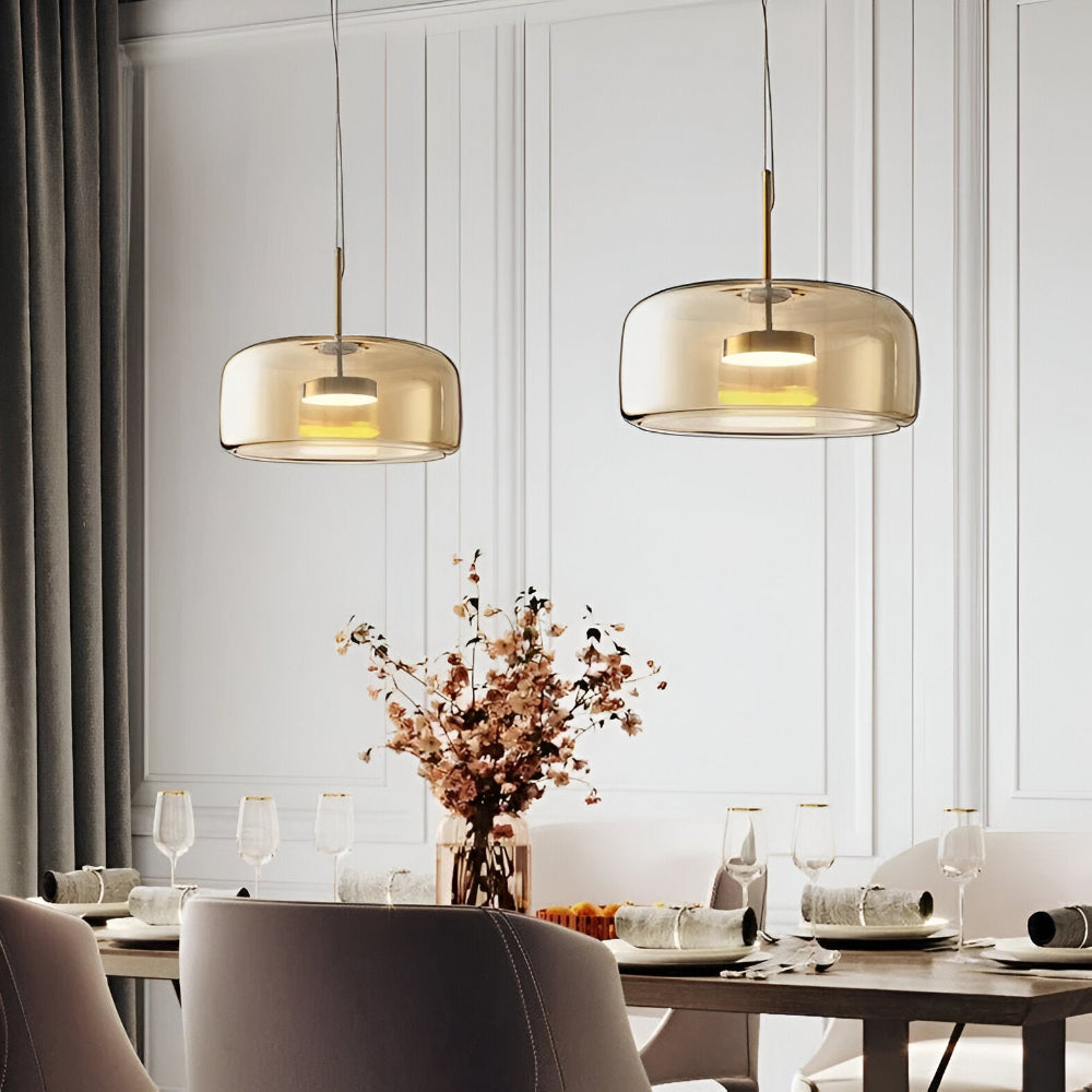 EcoLume – Modern Glaspendellampa med Tidlös Elegans