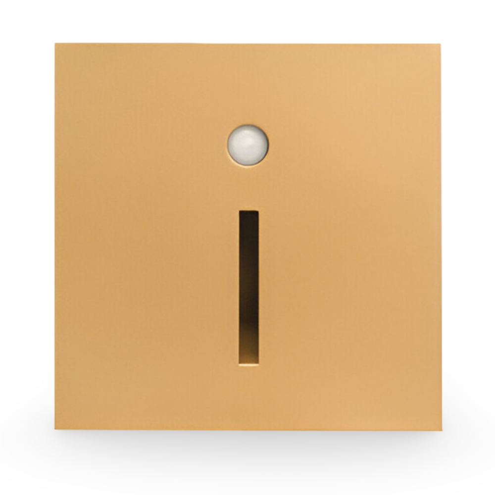 SafeGlow – Infälld Vägglampa med Rörelsesensor för Trappor och Korridorer