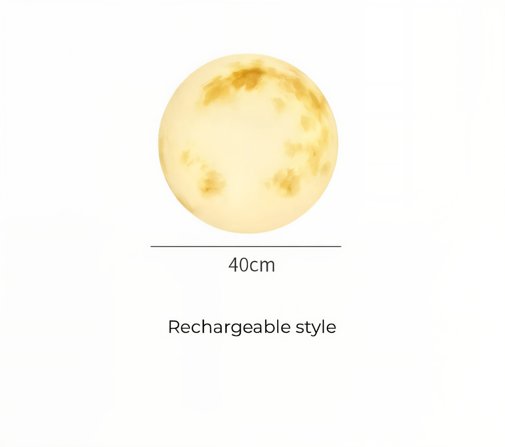 MoonGlow Solcellslampa – Magisk Månbelysning för Trädgård