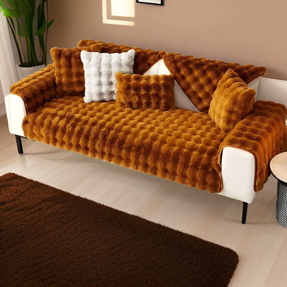 PlushHaven – Extra Mjukt Plyschskydd för Husdjur & Soffor