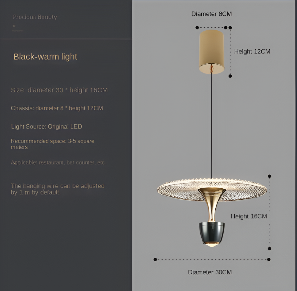 AcryLume – Elegant Pendellampa i Akryl med Lyxig Design