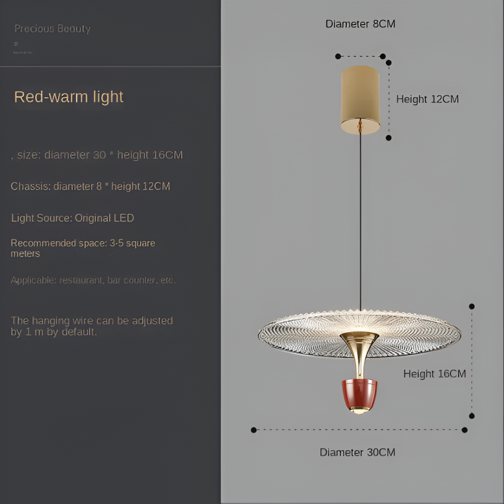 AcryLume – Elegant Pendellampa i Akryl med Lyxig Design