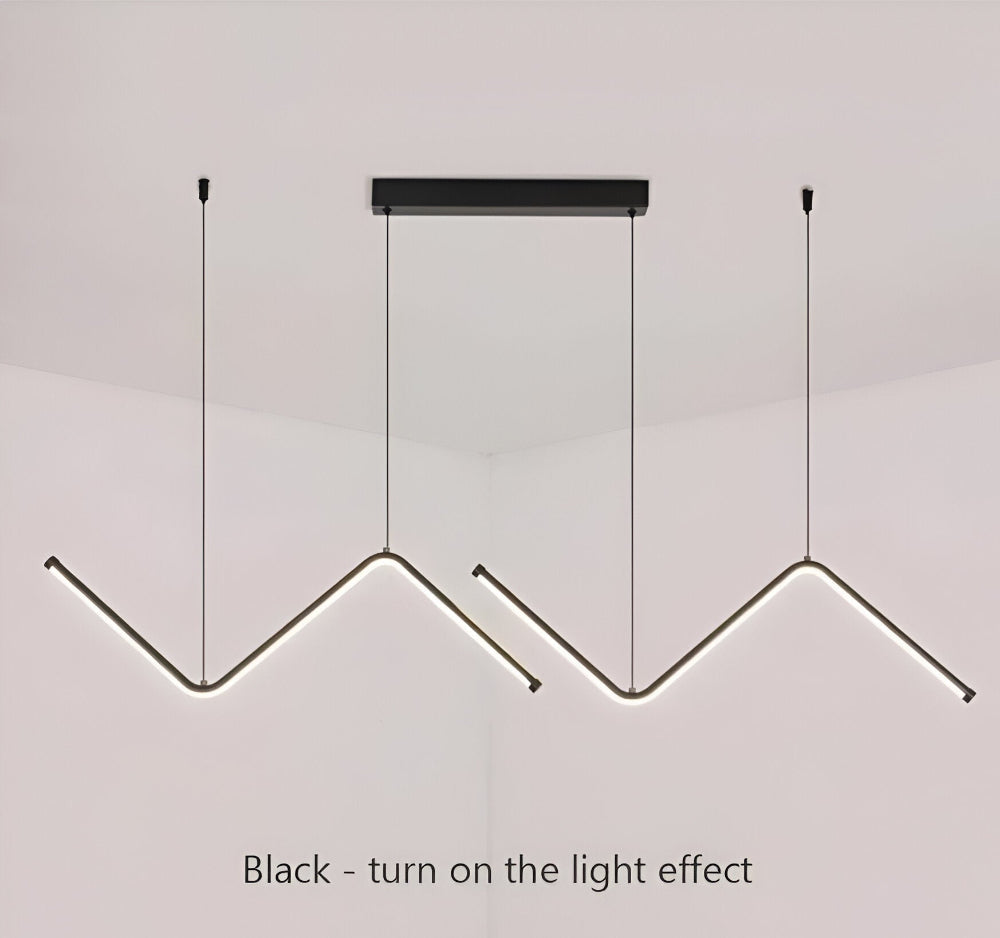 TriLume – Lyxig Triangulär LED Pendellampa med Modern Design