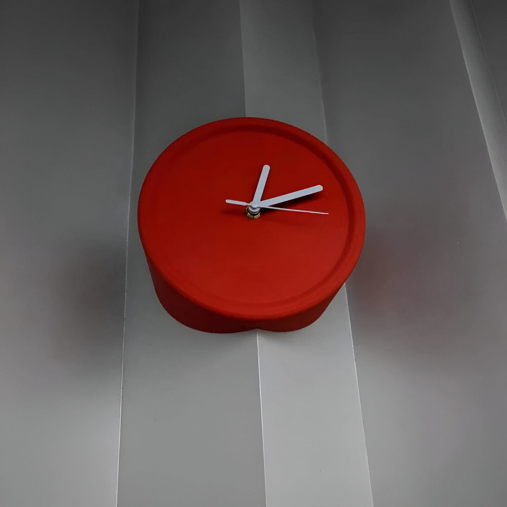 EdgeForm Silent – Minimalistisk 3D-Hörnväggsklocka 30 cm