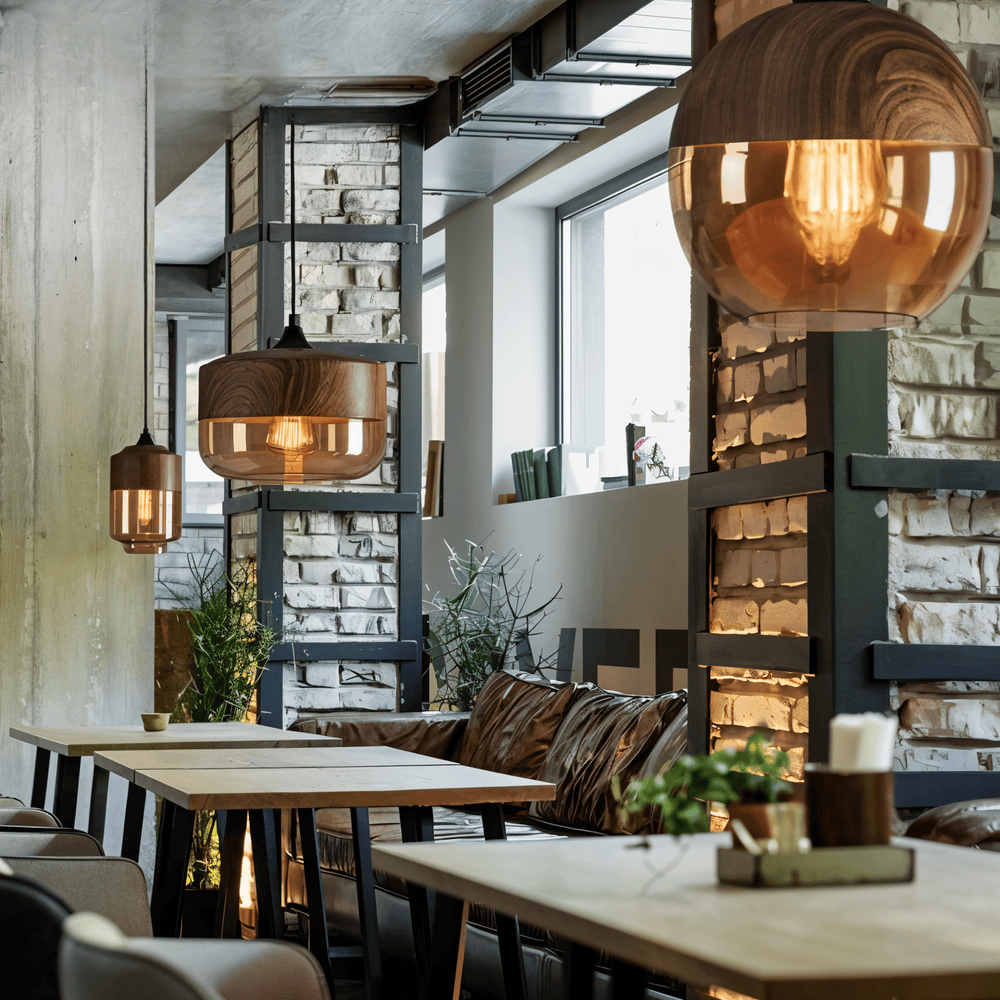 Loftoria – Retro-Modern Hängande Taklampa i Glas