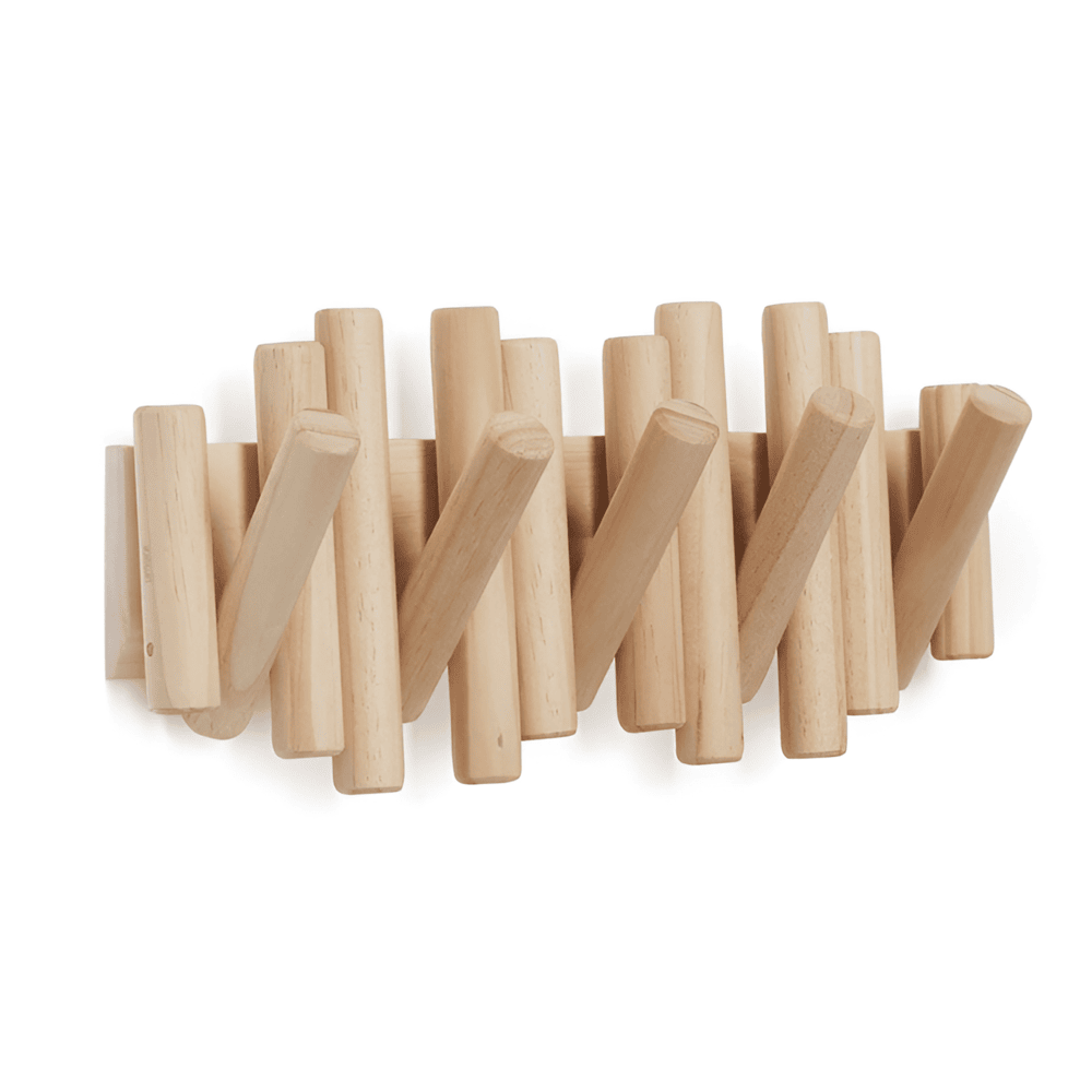 Nordiska Träkrokar – Stilren & Funktionell Förvaringslösning