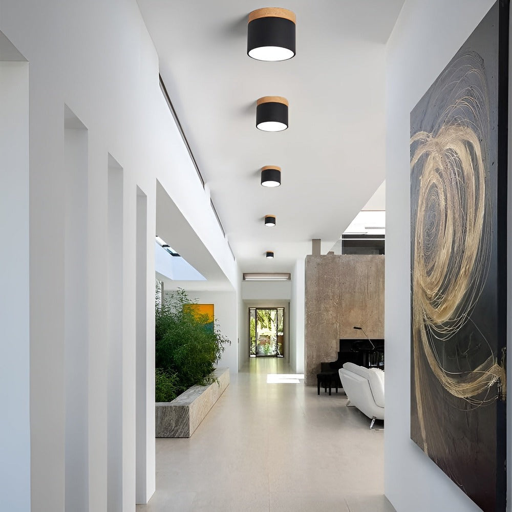 PastelGlow – Färgglad Cylinder Taklampa med Retro Minimalism