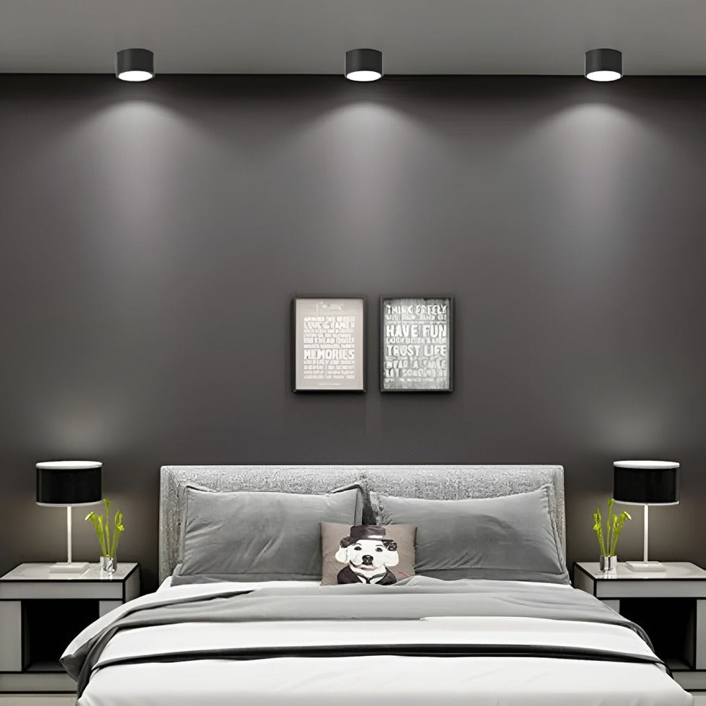 PastelGlow – Färgglad Cylinder Taklampa med Retro Minimalism