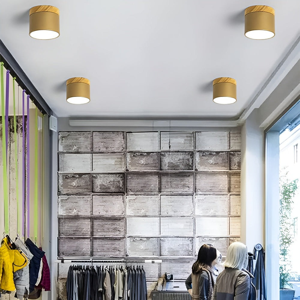 PastelGlow – Färgglad Cylinder Taklampa med Retro Minimalism