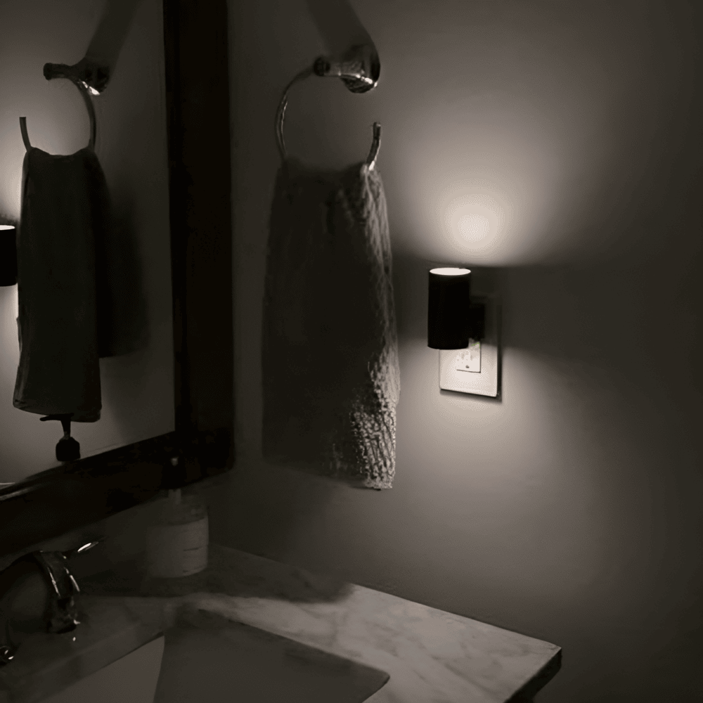 LumoPillar – Dimbar LED Vägglampa för Utomhusbruk med Plug-in Design