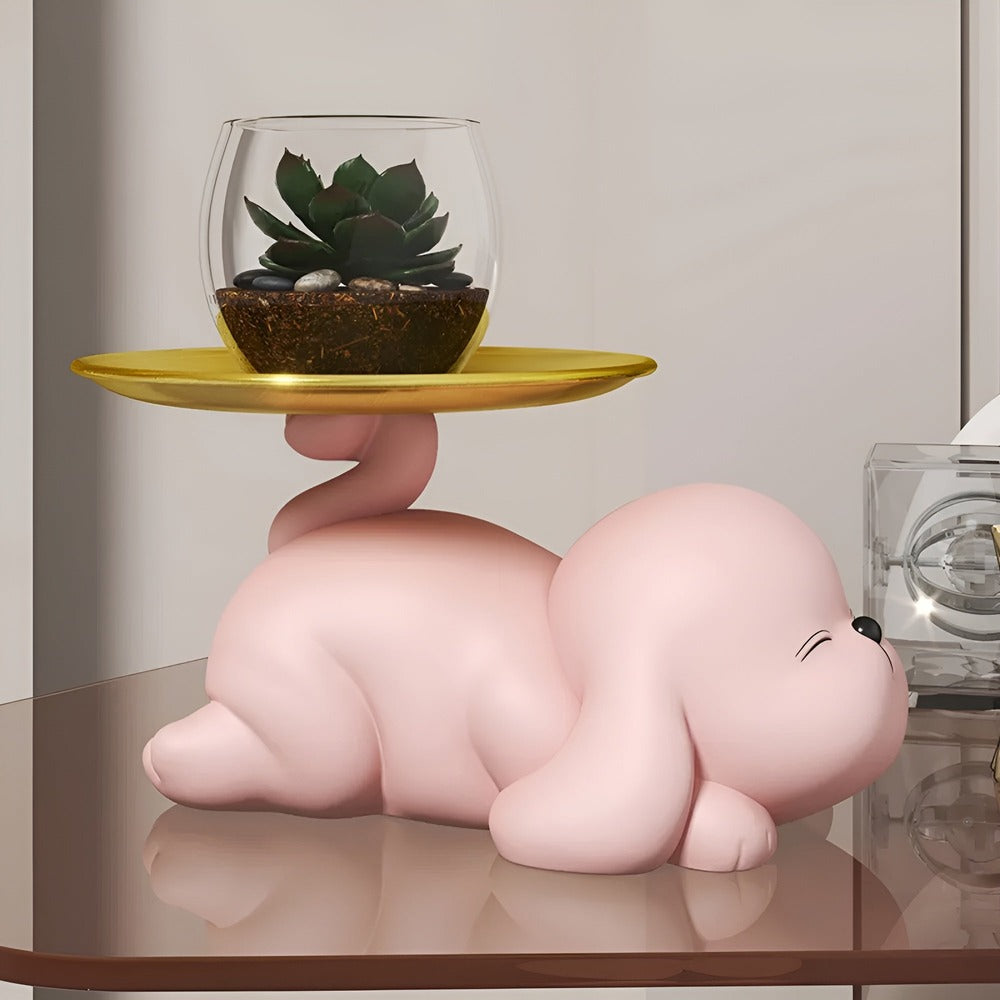 PawHold – Lekfull Nyckelbricka med Hunddesign för Hemmets Organisation