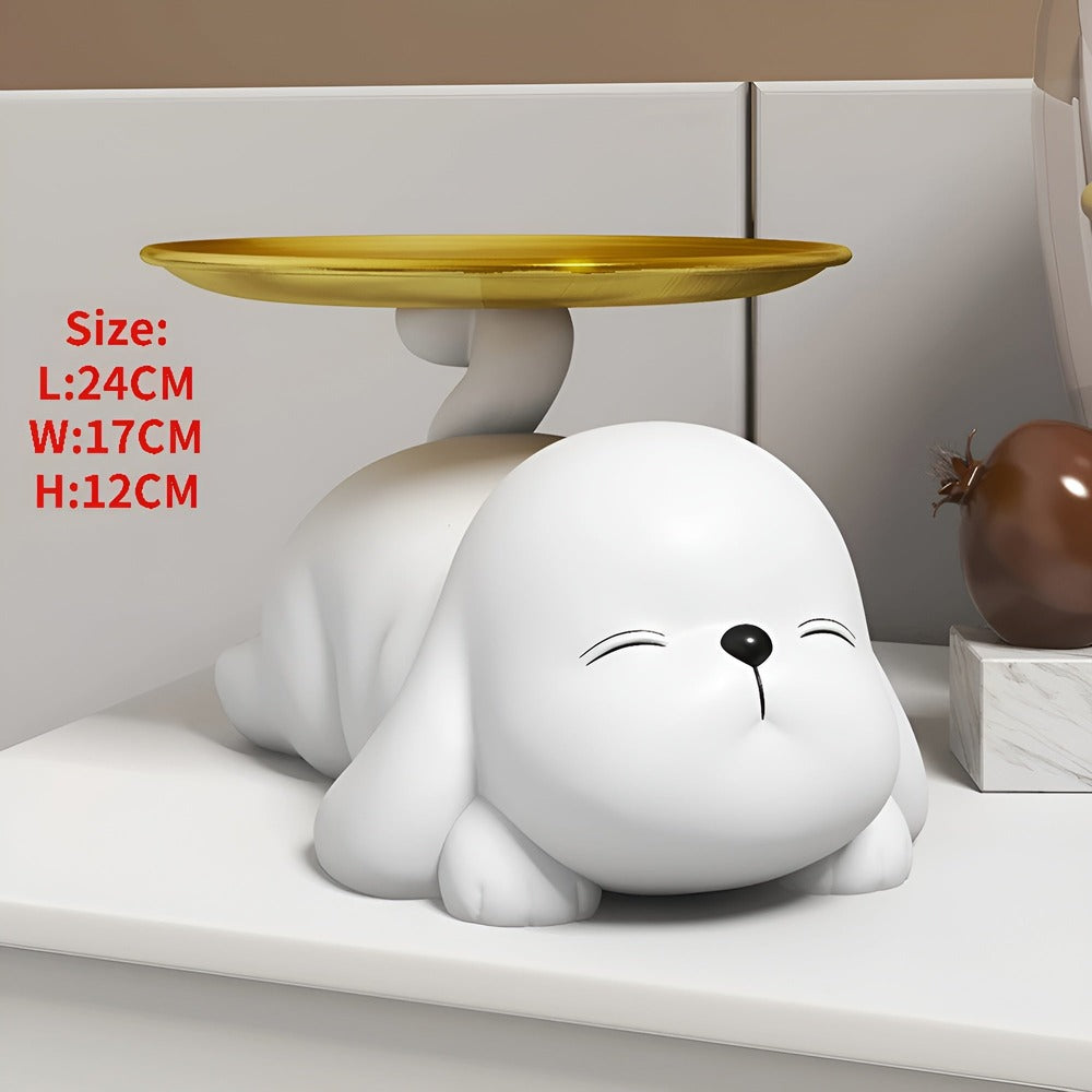 PawHold – Lekfull Nyckelbricka med Hunddesign för Hemmets Organisation