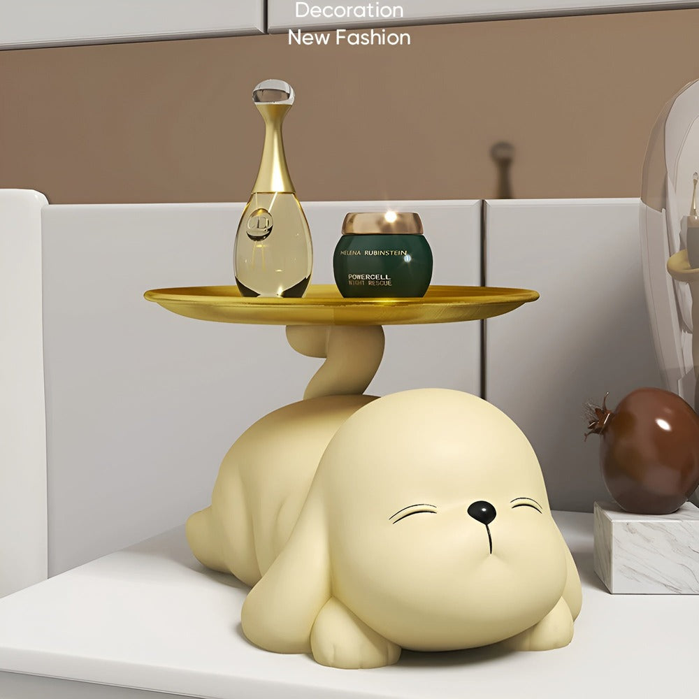 PawHold – Lekfull Nyckelbricka med Hunddesign för Hemmets Organisation