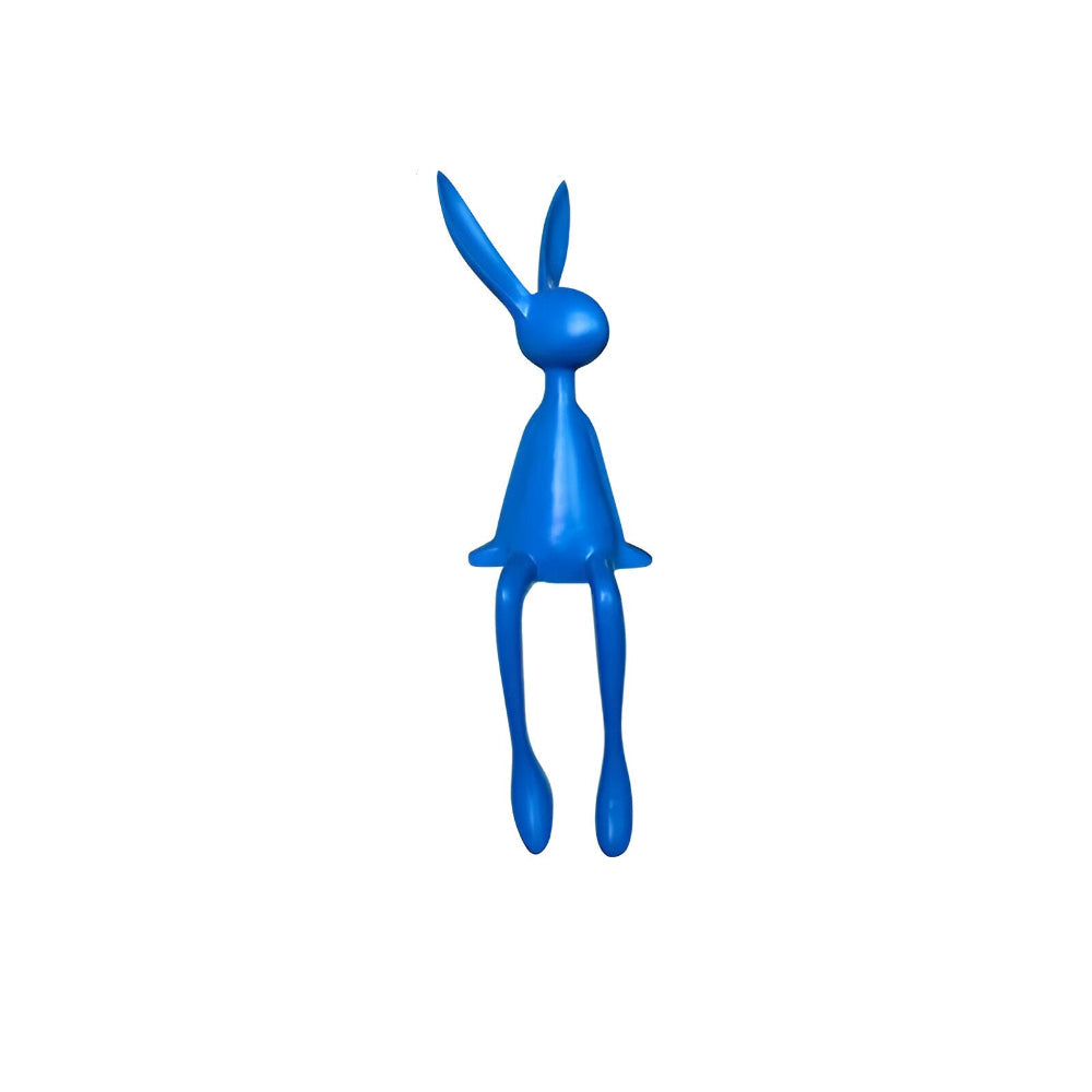 EasterNoble Hare – Modern Sittande Påskhare i Elegant Harzdesign