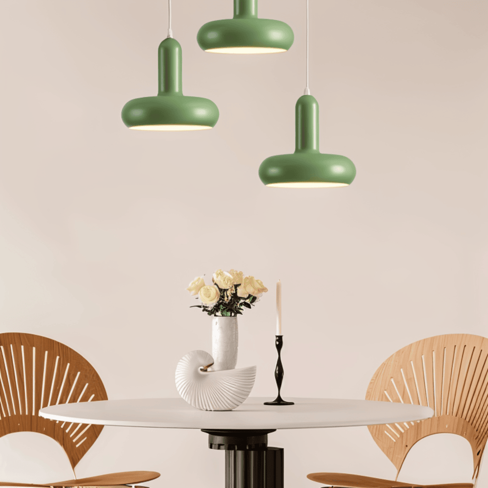 RetroPop – Färgstark Bauhaus Taklampa i Macaron-stil