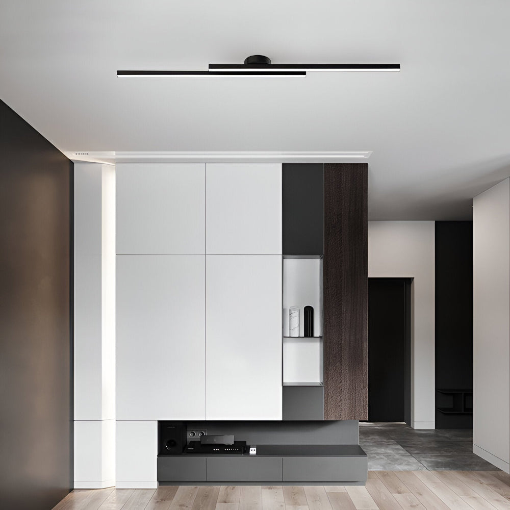 Alureon – Modern Semi Flush LED Taklampa i Aluminium