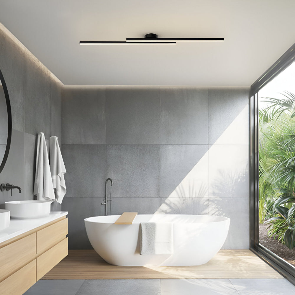 Alureon – Modern Semi Flush LED Taklampa i Aluminium