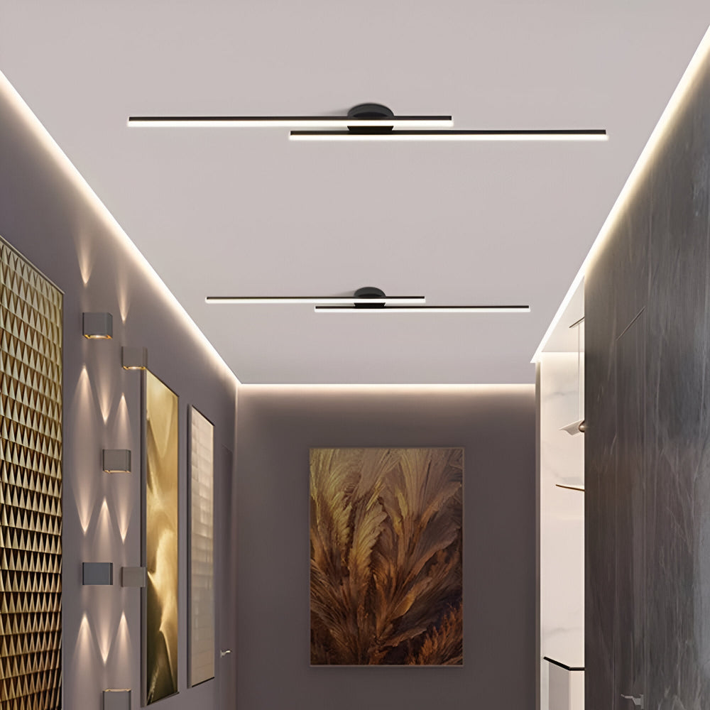 Alureon – Modern Semi Flush LED Taklampa i Aluminium
