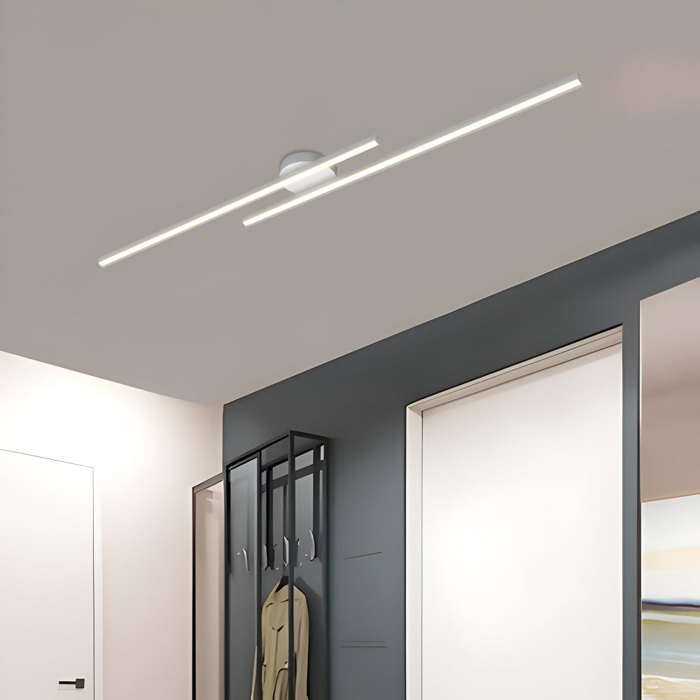 Alureon – Modern Semi Flush LED Taklampa i Aluminium