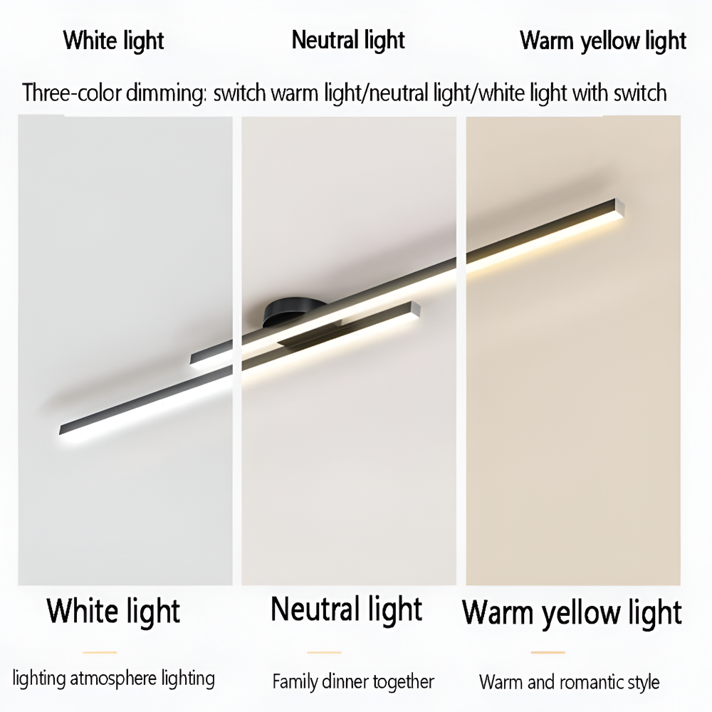 Alureon – Modern Semi Flush LED Taklampa i Aluminium