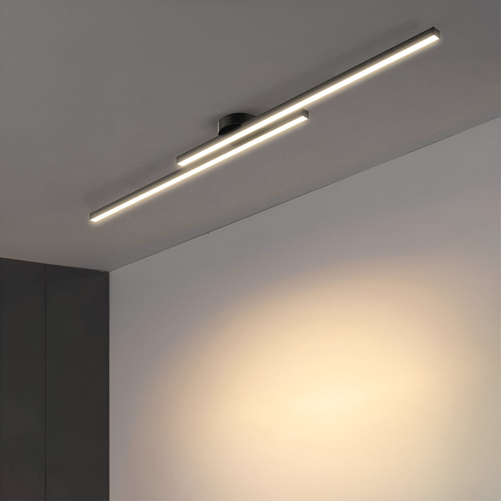 Alureon – Modern Semi Flush LED Taklampa i Aluminium