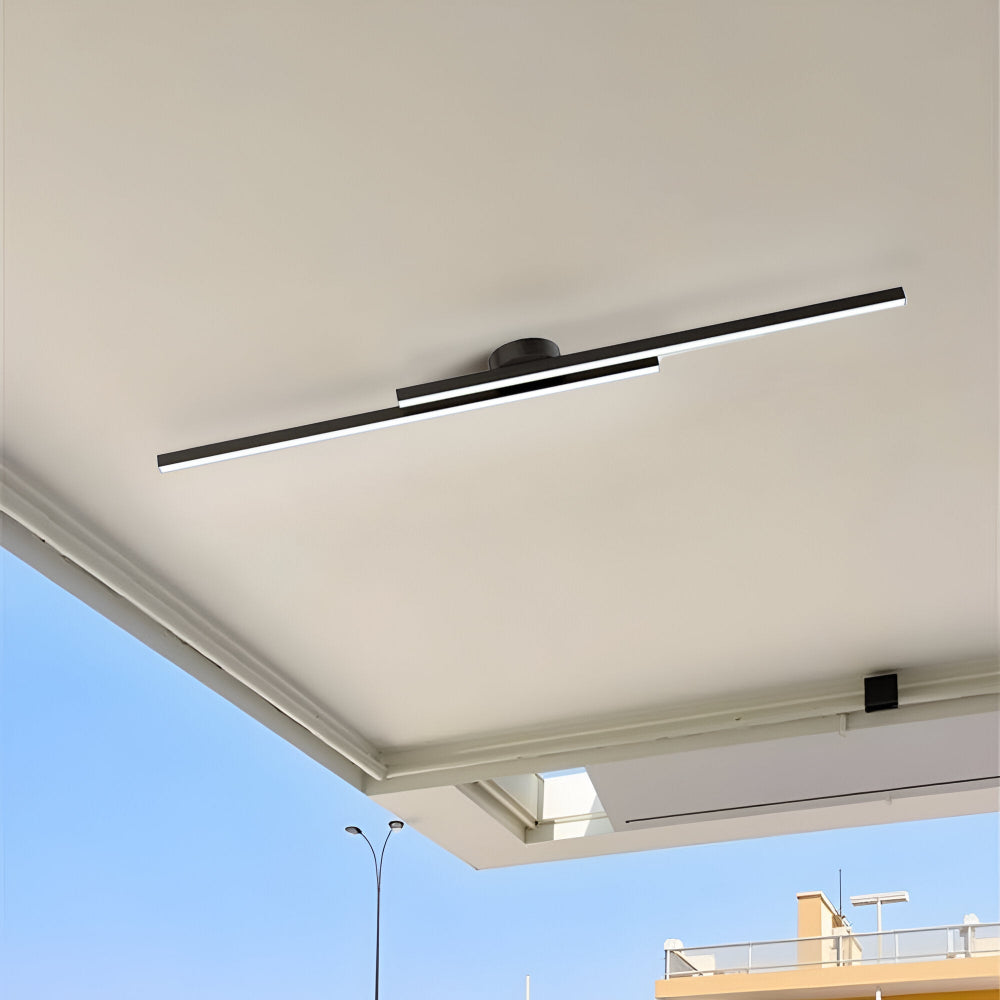 Alureon – Modern Semi Flush LED Taklampa i Aluminium