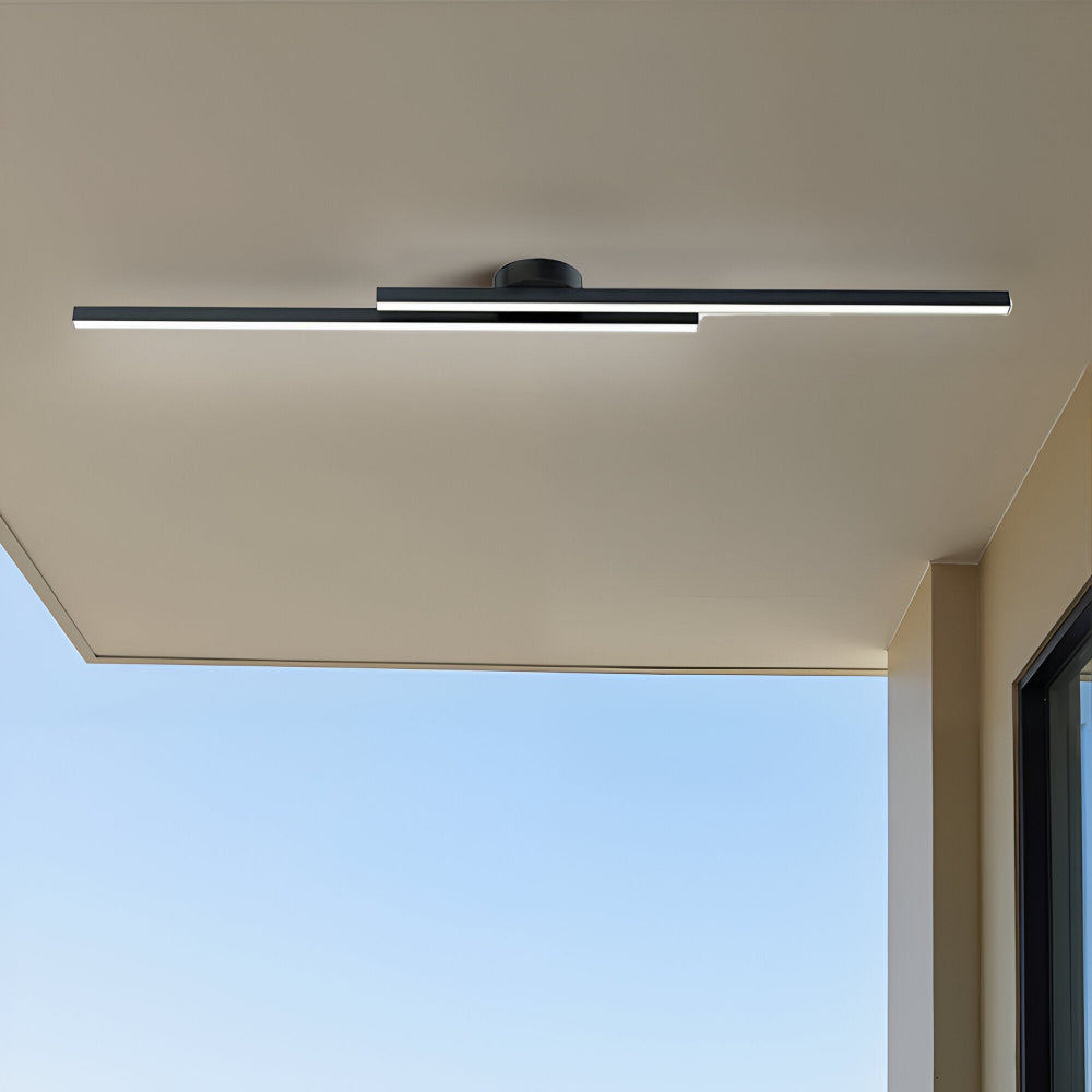 Alureon – Modern Semi Flush LED Taklampa i Aluminium