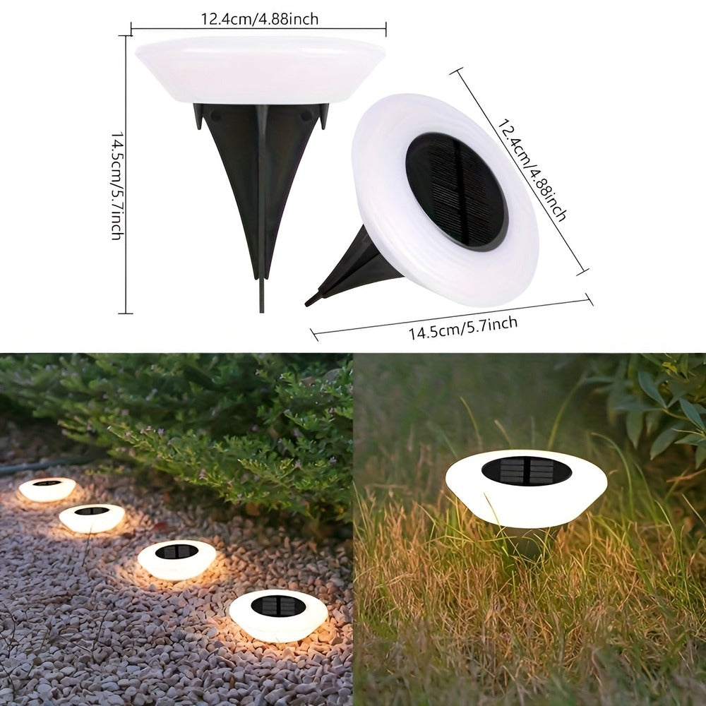 LumiSolar Path – Modern LED-Solcellslampa för Stilfull Utomhusbelysning