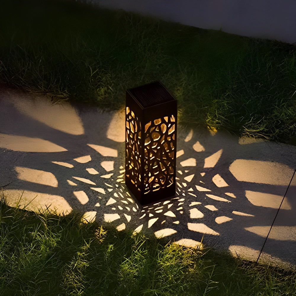 SolGlans Marklampor – Solcellsdriven Trädgårdsbelysning i Rostfritt Stål (2/4/6/8-pack)