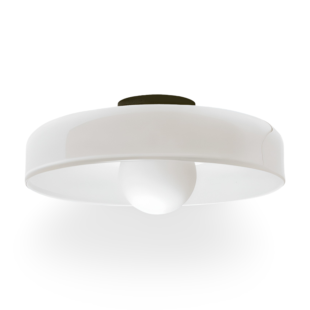 Soléra Glow – Nordisk Glas-Taklampa i Orange Design