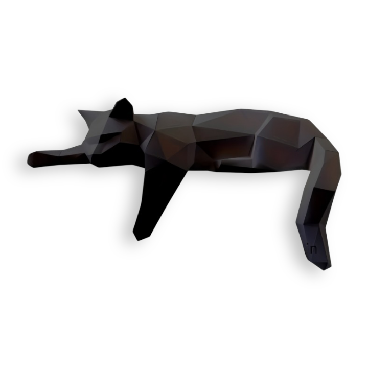 OriKat DIY – Modern 3D-Origamikatt för Kreativ Inredning