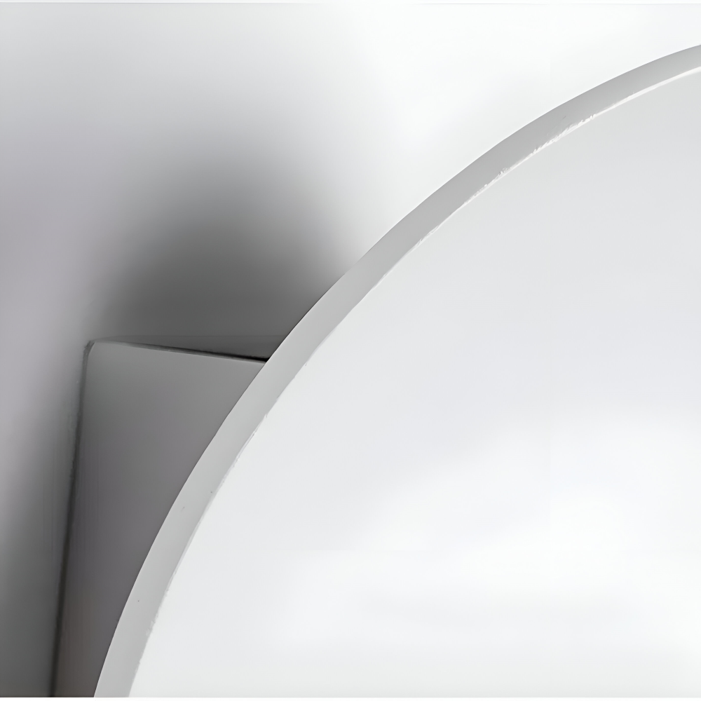 LumoOval – Vägglampa i Aluminium med Inbyggd LED och Minimalistisk Design