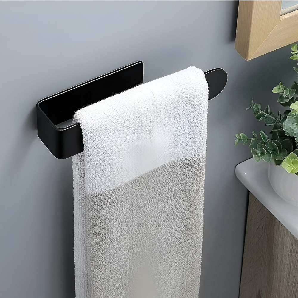 StickLine – Självhäftande Handdukshållare i Rostfritt Stål 304 (23/27 cm)