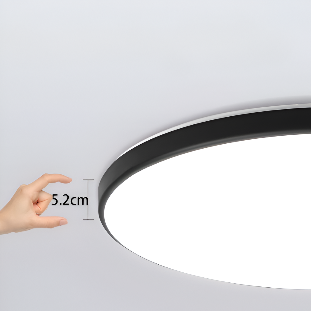 SlimCirc – Modern Rund LED-Taklampa med Ultratunn Design