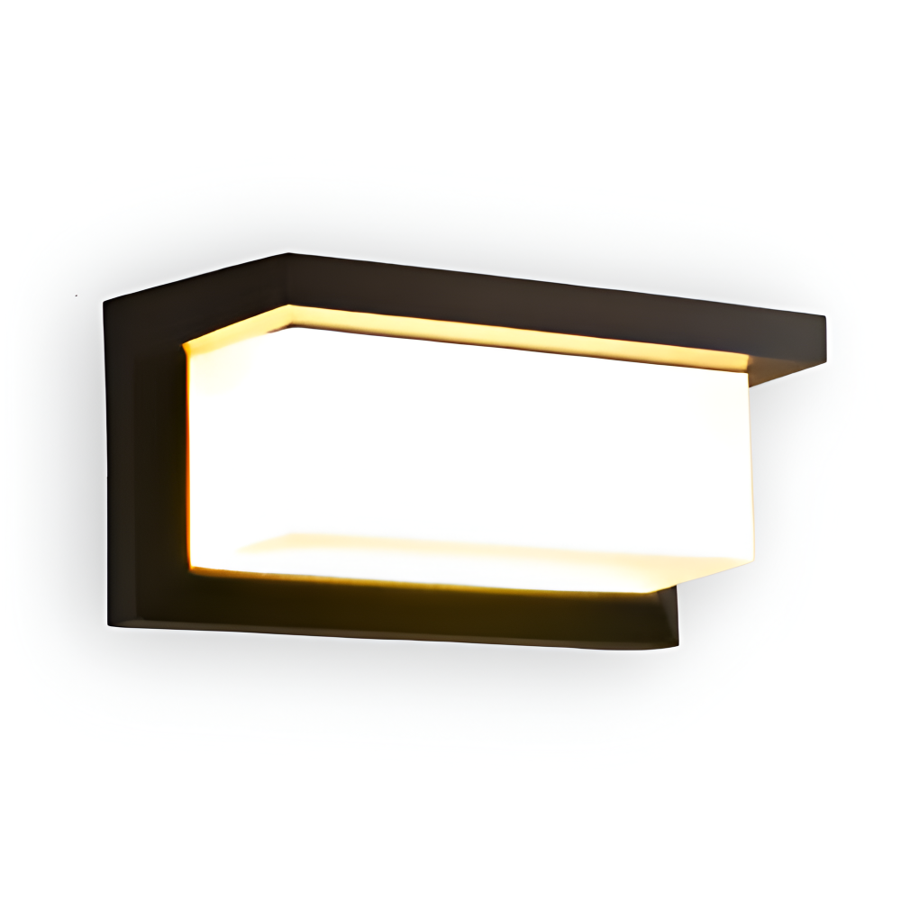 LumoGuard – Smart Vägglampa med Rörelsesensor & Vattentät LED Trädgårdsbelysning