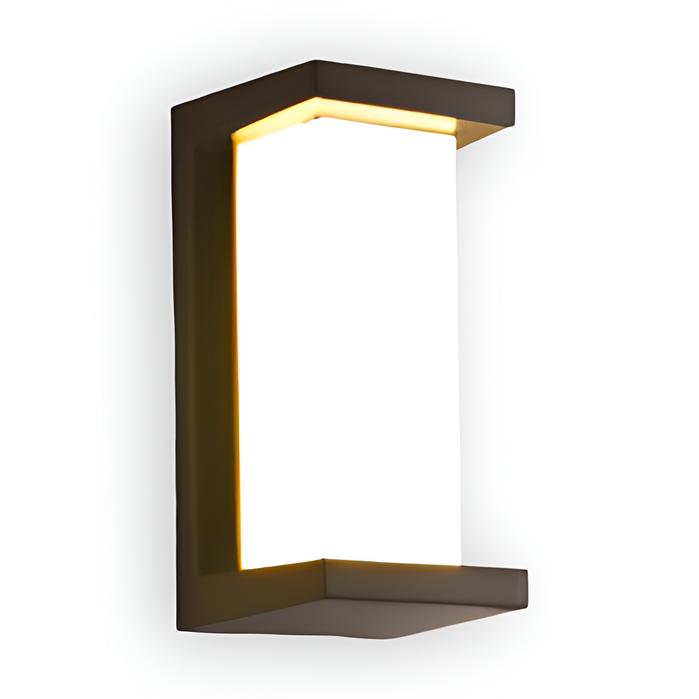 LumoGuard – Smart Vägglampa med Rörelsesensor & Vattentät LED Trädgårdsbelysning