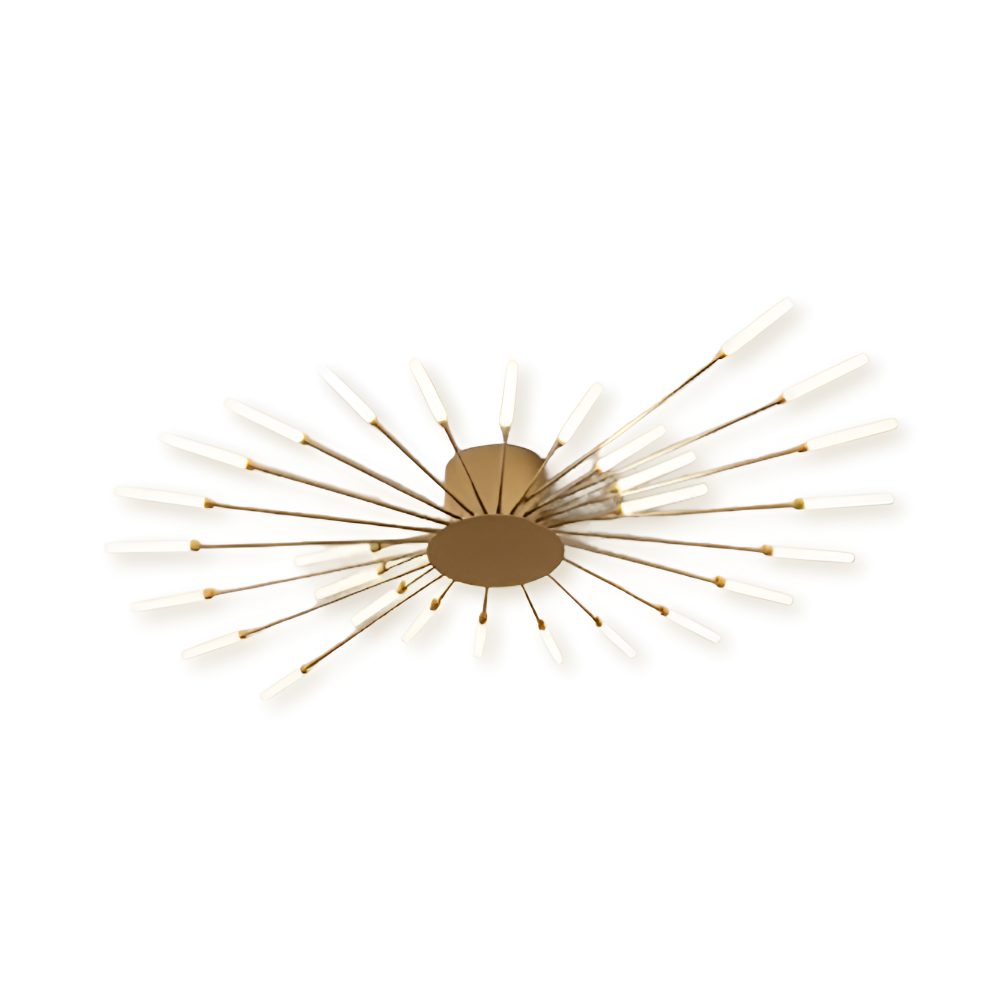 AureaSpiral – Lyxig LED Taklampa med Fyrverkeri-inspirerad Design