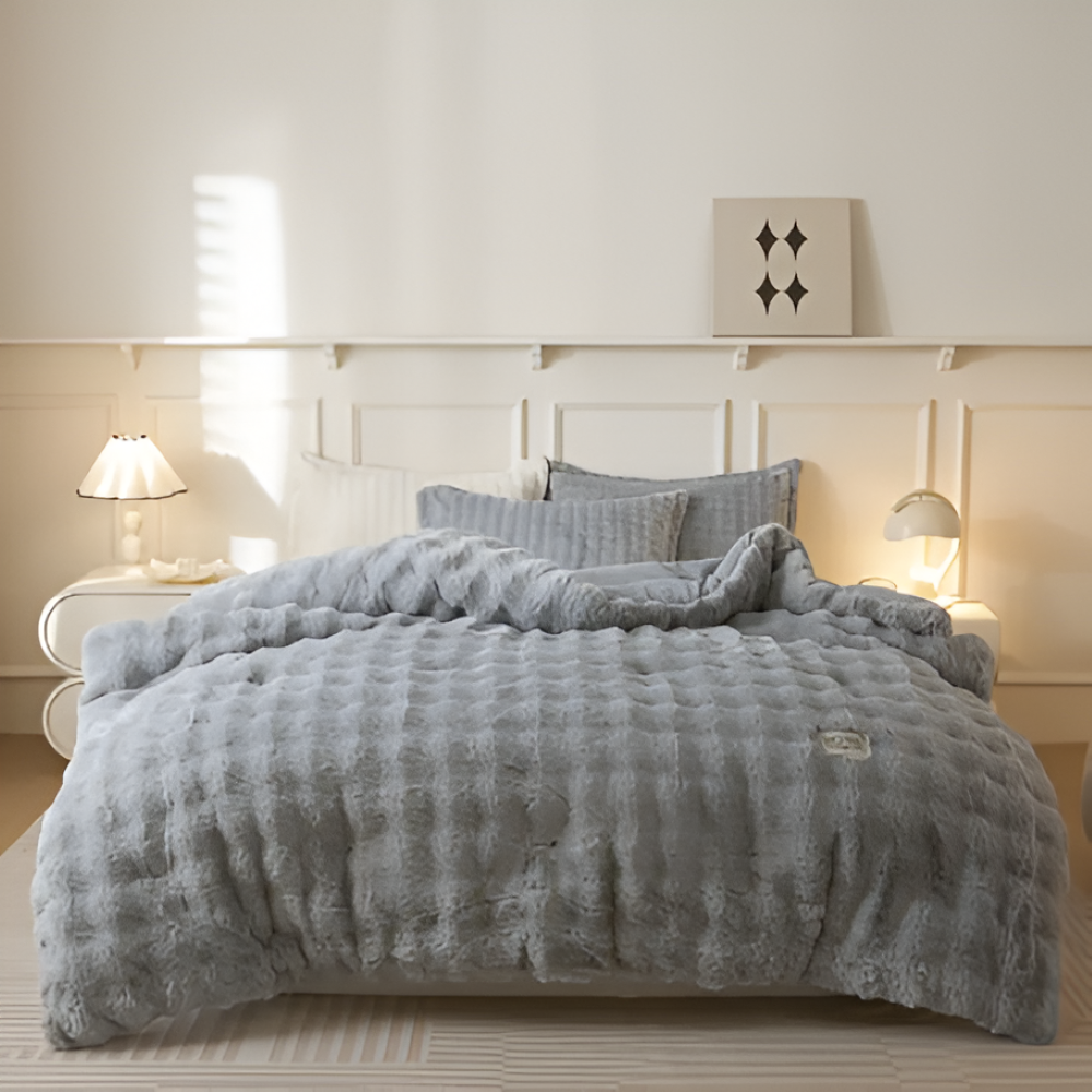 CloudHaven Täcke – Ultralätt & Mysigt Mjölkfleece Täcke för Året Runt Komfort