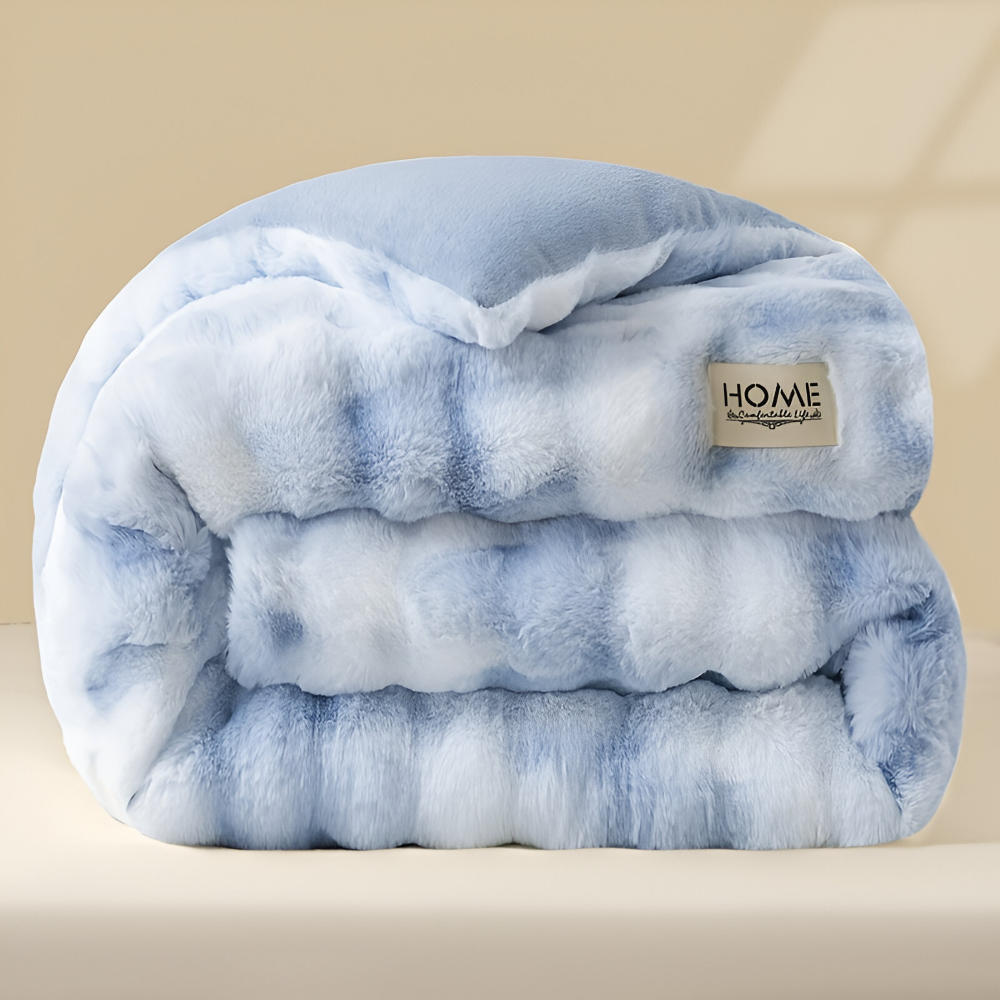 CloudHaven Täcke – Ultralätt & Mysigt Mjölkfleece Täcke för Året Runt Komfort