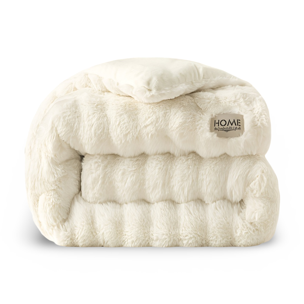 CloudHaven Täcke – Ultralätt & Mysigt Mjölkfleece Täcke för Året Runt Komfort